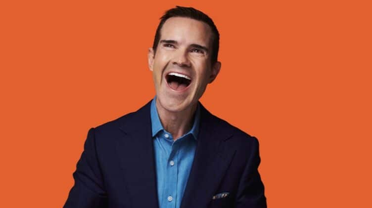 Ungtreff pizza & show med Jimmy Carr